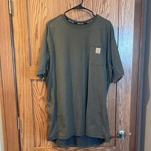 Carhartt Relaxed Fit Men's Green Pocket T-Shirt XLT NWOT